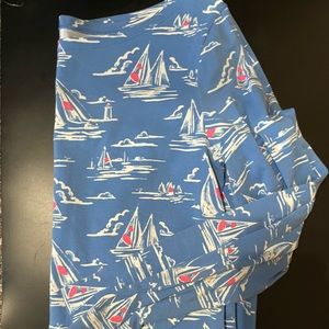 Vineyard Vines Dress Sailboats Medium